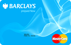 Carta prepagata Barclays Prepaid Now